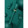 Micrófono vibrador Zalo Kyro Wand con boquillas, verde, 29 x 5,3 cm - 9 - notaboo.es
