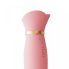 Rabbit vibrator Zalo Rabbit Thruster, with vacuum stimulation of the clitoris and heating, pink - 7 - notaboo.es