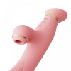 Rabbit vibrator Zalo Rabbit Thruster, with vacuum stimulation of the clitoris and heating, pink - 6 - notaboo.es
