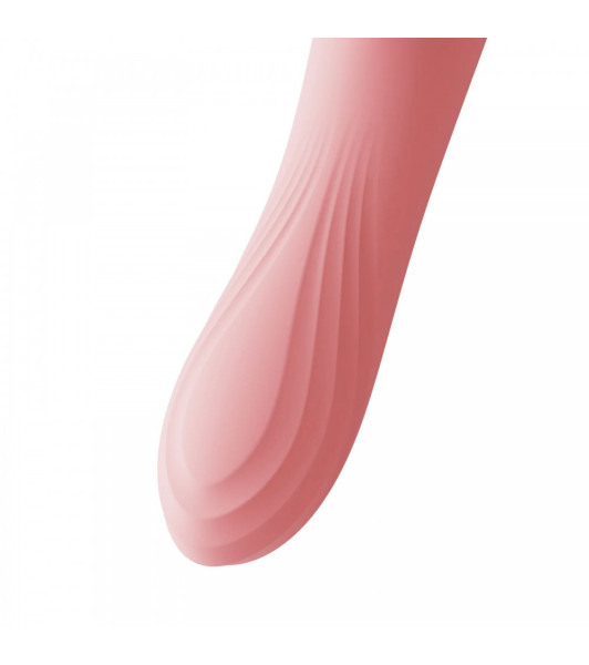 Rabbit vibrator Zalo Rabbit Thruster, with vacuum stimulation of the clitoris and heating, pink - 4 - notaboo.es