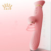 Rabbit vibrator Zalo Rabbit Thruster, with vacuum stimulation of the clitoris and heating, pink - 1 - notaboo.es