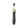 Double-sided universal vibrator ZALO BESS 2, with 4 nozzles and heating, black - 19 - notaboo.es