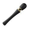 Micrófono vibrador Zalo Kyro Wand con boquillas, negro, 29 x 5,3 cm - 1 - notaboo.es