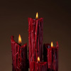 Candle low temperature UPKO Burning Thorn, red, 158 g - 5 - notaboo.es