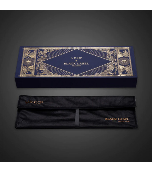 Fusta de cuero italiano UPKO Black Label Collection, hecho a mano - 1 - notaboo.es