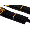 Ankle cuffs of Italian leather UPKO, black, L - 2 - notaboo.es