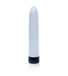 Boss Series lady finger vibrator, white, 13 x 2.5 cm - notaboo.es