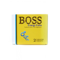 Pastillas Boss Energy para fortalecer la erección y el orgasmo, 2 uds.
