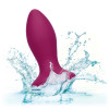 Anal plug with crystal Cal Exotics, with vibration, purple, 9.5 x 3.2 cm - 1 - notaboo.es