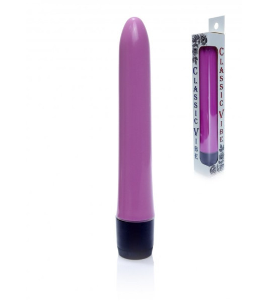 Vibrator lady's finger Boss Series, purple, 18 x 3 cm - 2 - notaboo.es