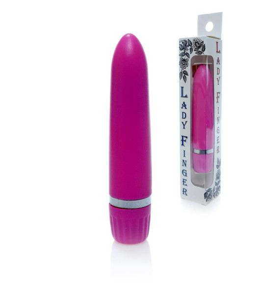 Boss Series LED Vibrating Bullet, pink, 9 x 1.8 cm - 3 - notaboo.es