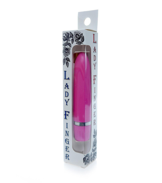 Boss Series LED Vibrating Bullet, pink, 9 x 1.8 cm - 4 - notaboo.es