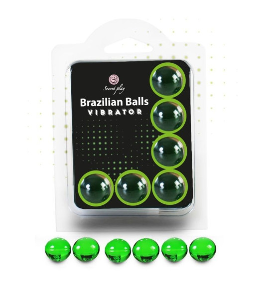 Secret Play massage oil balls, 6 pcs - 1 - notaboo.es
