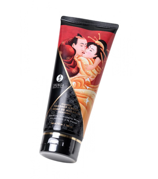 KISSABLE MASSAGE CREAM STRAWBERRY WINE - 2 - notaboo.es