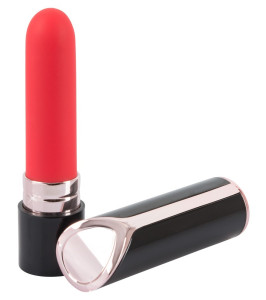 You2Toys Lipstick Vibrador, rojo y negro, 10,3 x 1,9 cm - notaboo.es