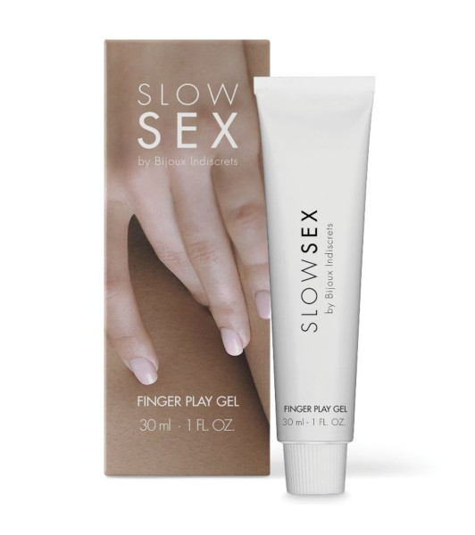 Coconut scented masturbation gel Bijoux Indiscrets Slow Sex, 30 ml - notaboo.es