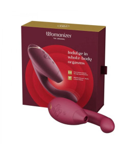 Non-contact vibrator- stimulator Womanizer Duo 2 Bordeaux - notaboo.es