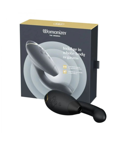 Non-contact vibrator- stimulator Womanizer Duo 2 Black - notaboo.es