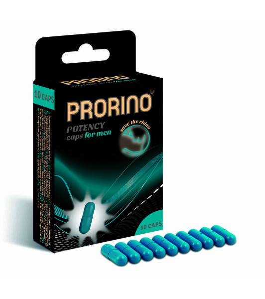 Cápsulas para aumentar la potencia Prorino, 10 uds. - notaboo.es