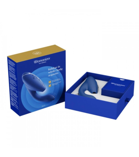 Non-contact vibrator- stimulator Womanizer Duo 2 Blueberry - 6 - notaboo.es
