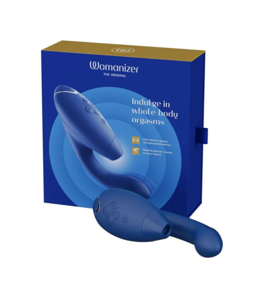Non-contact vibrator- stimulator Womanizer Duo 2 Blueberry - notaboo.es