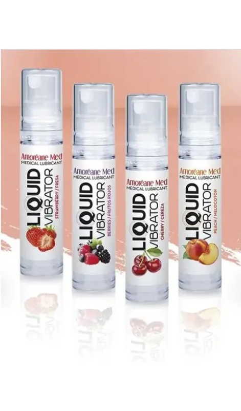<p>Liquid vibrator with strawberry flavor Amoreane<br></p>