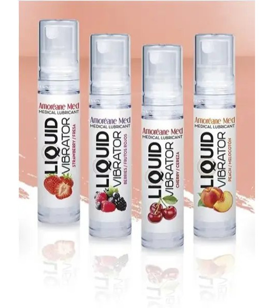 Liquid vibrator with forest berry flavor Amoreane, 10 ml - 1 - notaboo.es