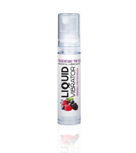 Liquid vibrator with forest berry flavor Amoreane, 10 ml - notaboo.es