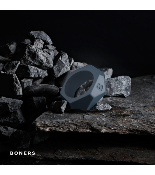 Boners Diamond Cock Ring - Grey - 3 - notaboo.es