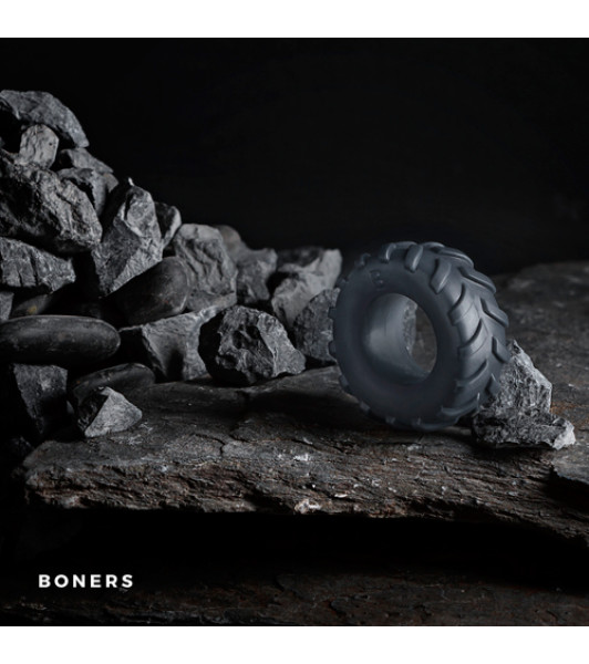 Boners Tire Cock Ring - Grey - 3 - notaboo.es