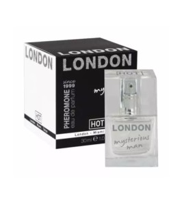 Perfume with pheromones for men HOT LONDON mysterious man, 30 ml - notaboo.es