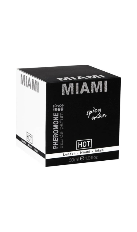 <p>Perfume with pheromones for men HOT MIAMI spicy man, 30 ml<br></p>