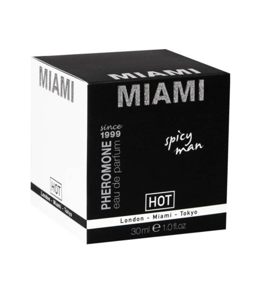 Perfume with pheromones for men HOT MIAMI spicy man, 30 ml - 1 - notaboo.es