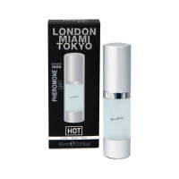 Pheromone gel for men HOT LONDON - MIAMI - TOKYO, 15 ml