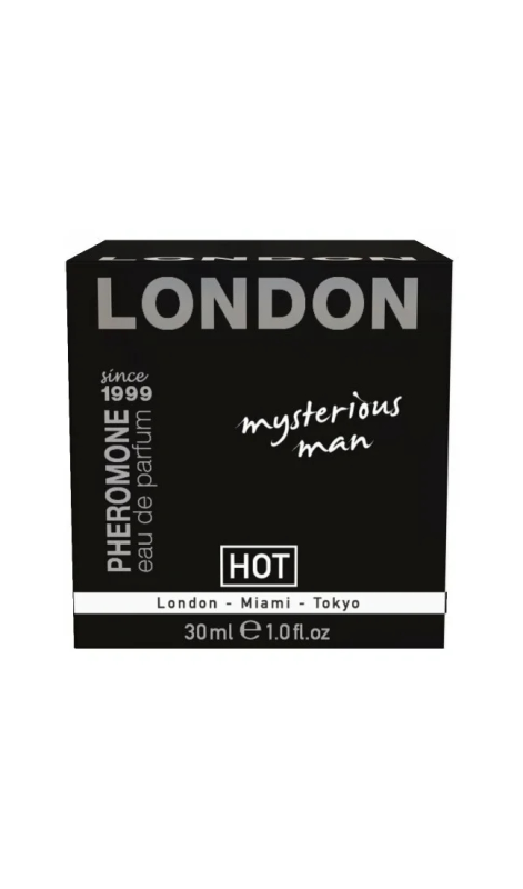 <p>Perfume with pheromones for men HOT LONDON mysterious man, 30 ml<br></p>