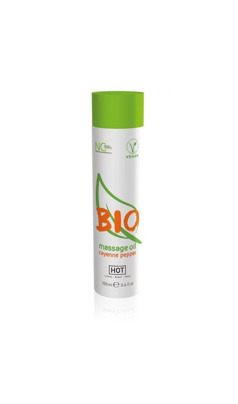 <p>Massage oil HOT BIO cayenne pepper, 100 ml<br></p>