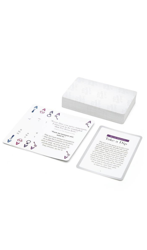 <p>Fifty Shades of Grey Play Nice Talk Dirty Card Game<br></p>
