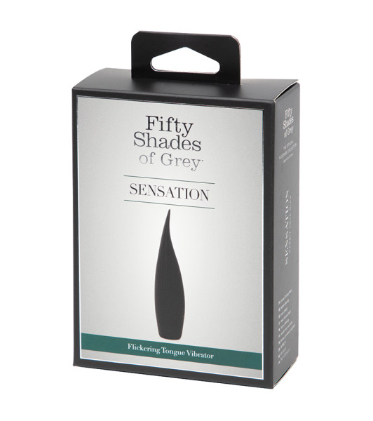 Cincuenta sombras de Grey Sensation Vibrador de lengua parpadeante recargable - 12 - notaboo.es