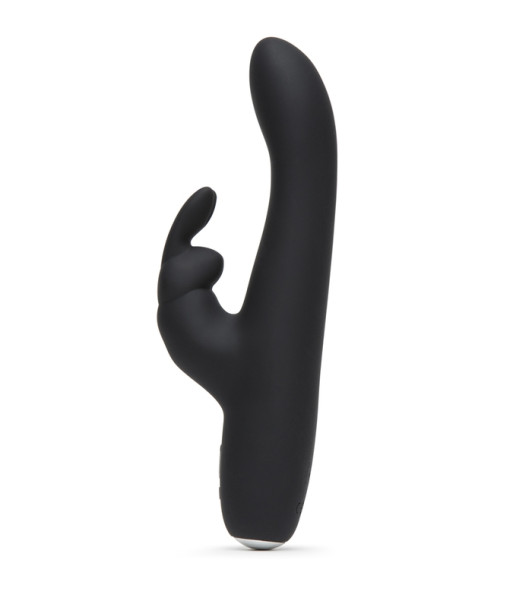 Fifty Shades of Grey Greedy Girl Rechargeable Slimline Rabbit Vibrator - 1 - notaboo.es