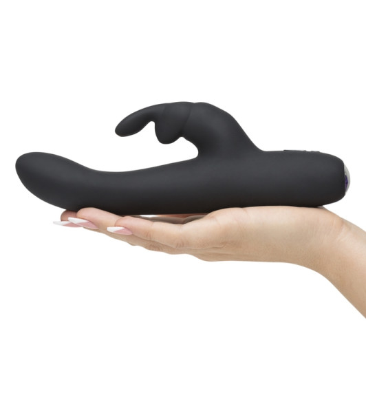 Fifty Shades of Grey Greedy Girl Rechargeable Slimline Rabbit Vibrator - 11 - notaboo.es