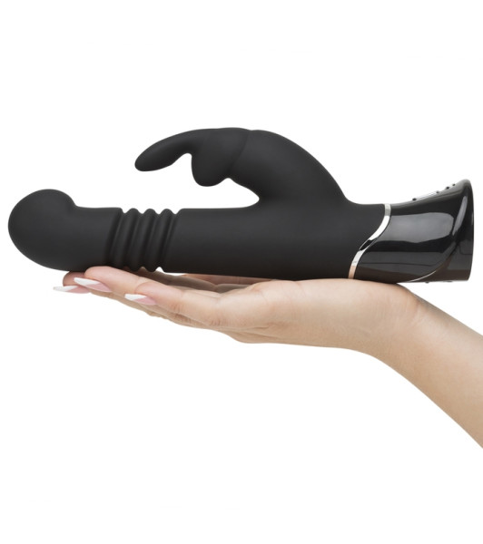 Fifty Shades of Grey Greedy Girl Rechargeable Thrusting G-Spot Rabbit Vibrator - 12 - notaboo.es