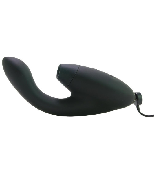 Vacuum clitoris stimulator with vaginal vibrator Womanizer Duo Black - 3 - notaboo.es