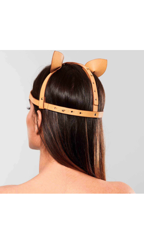 <p>MAZE - Cat Ears Headpiece Brown<br></p>