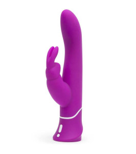 Rabbit vibrator Happy Rabbit purple, 25.4 x 3.5 cm - notaboo.es