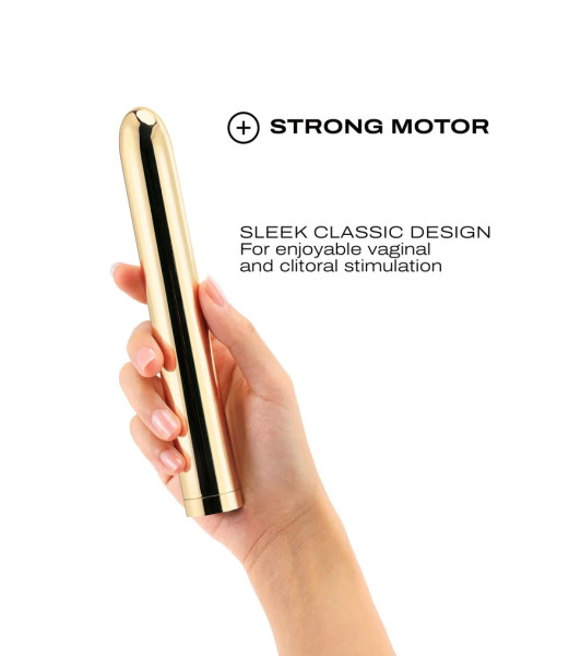Vibrador Golden Boy 2.0 Dorcel dorado, 19 x 2,3 cm - 1 - notaboo.es