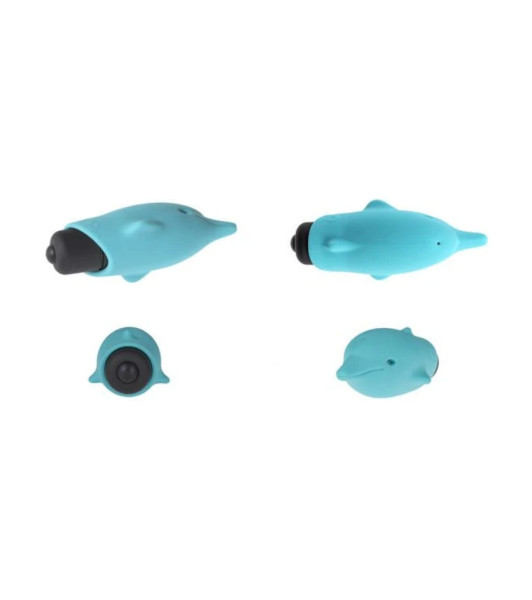 Mini Vibrador Flippy de Adrien Lastic Azul 7.5 x 2.5cm - 2 - notaboo.es