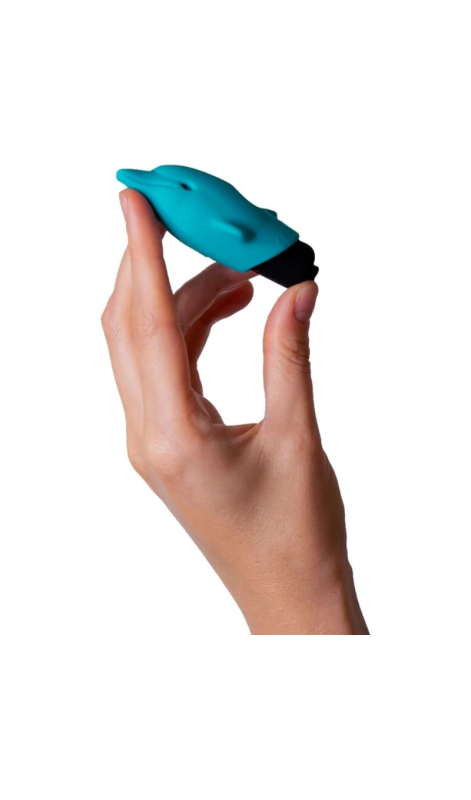 <p>Mini vibrator flippy pocket blue<br></p>