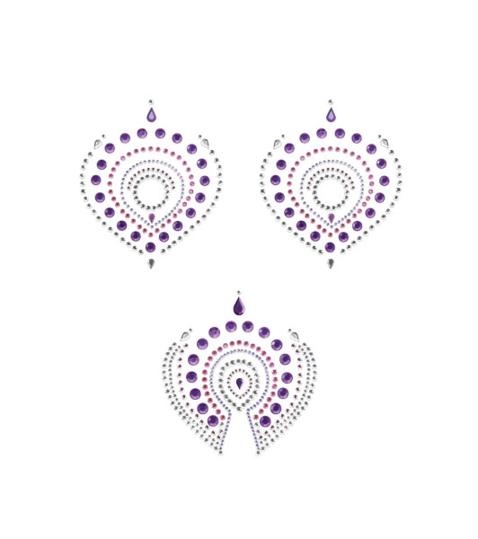 Flamboyant · Skin Jewelry Violet and pink - 1 - notaboo.es
