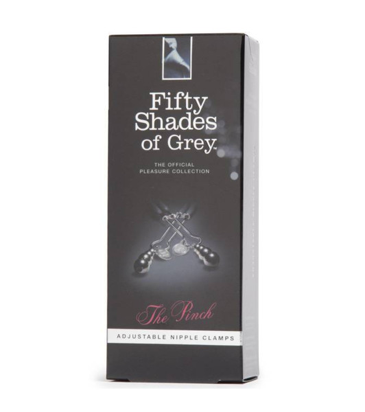 The Pinch Adjustable Nipple Clamps Fifty Shades of Grey - 6 - notaboo.es