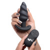 Vibrated anal plug ¡Bang! with remote control, black - 4 - notaboo.es